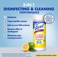thumbnail image 4 of Lysol Disinfecting Wipes, All Purpose Cleaner, Multi Surface Antibacterial Cleaning Wipes, Cleaning Supplies, Lemon & Lime Blossom Scent, 35 Count, 4 of 11