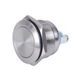 thumbnail image 2 of Larcele Push Button Switch 22mm Waterproof Momentary Metal DIY Switch with Screw Terminal,1 Piece JSANKG-14, 2 of 4
