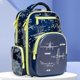 thumbnail image 5 of Mochila para niños Tecnología de compresión 3D Mochilas sin presión con múltiples compartimentos para niñas y niños Negro L, 5 of 9