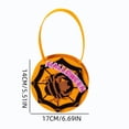 thumbnail image 3 of Halloween Trick or Treat Tote Bag with Handle for Candy, Snacks, Toy - Shade A, 3 of 6