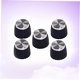 thumbnail image 3 of BESTYASH 5Ud Perillas Para Guitarra Y Bajo Pedal De Plástico Negro Resistentes, 3 of 8