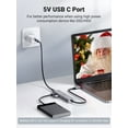 thumbnail image 6 of UGREEN 5-in-1 USB C Hub, USB C to 4 USB A 3.0 for Laptop, Compatible with MacBook, Tablet, Cellphone, 0.5 ft Cable, 6 of 10