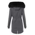 thumbnail image 7 of Winter Coats for Womens Hooded Warm Winter Overcoat with Lined, Winter Parka Jacket Thick Down Outerwear Jacket for Women, 7 of 7
