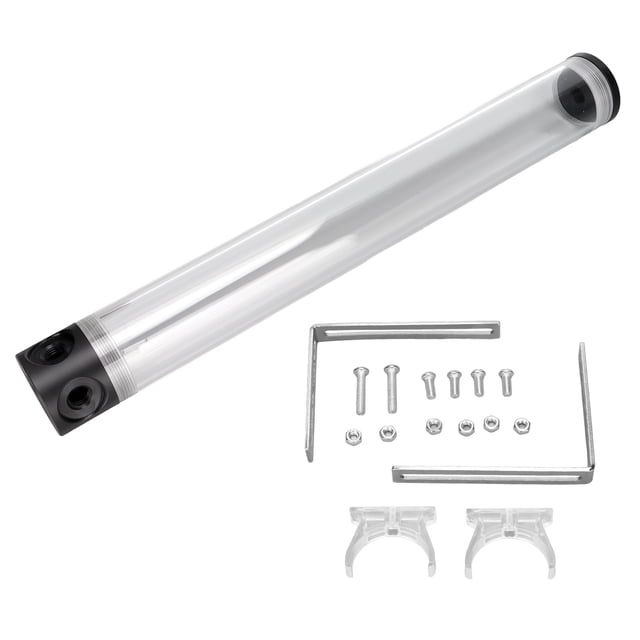 Kit de enfriador de agua para CPU ANGGREK Depósito de refrigeración por agua acrílico Rosca G1/4 pulgadas