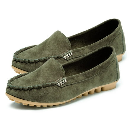 

Orthopedic Walking Loafer Women Fashion Casual Comfortable Slippers Shoes For Indoor Outdoor 36 Fruit Green