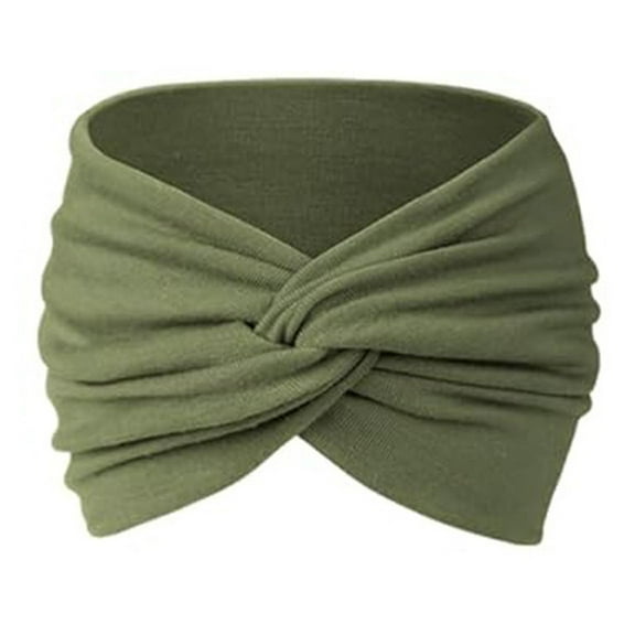 1PCS Wide Headbands For Women Women Headbands African Wide Hair Wrap Extra Turban Head For Lady Large Sport Workout Non Slip Big Hair
