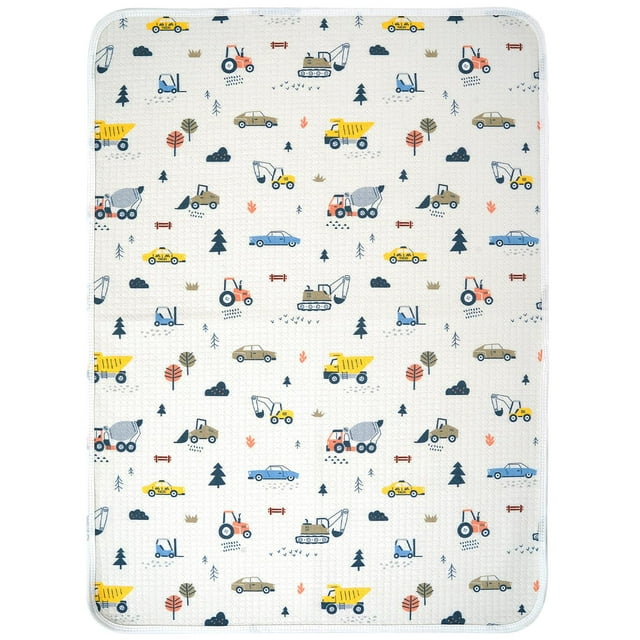 Forro impermeable para cambiador haakaa 100% algodón (1 unidad)