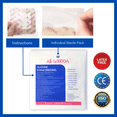 thumbnail image 2 of ALL GOOODA Silicone Foam Dressing 4x4, Medical Grade Waterproof Wound Dressing, Box of 10, 2 of 8