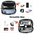 thumbnail image 6 of Thanksgiving Hard Drive Case Travel Bag Cord Charger Organizer for Purse - Waterproof Oxford Cloth Digital Electronics Storage Protection - 5.9x9.44x3.14 in, 6 of 6