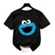 thumbnail image 3 of Camiseta de manga corta de verano para niños, ropa para niñas y niños, camiseta de algodón con estampado de dibujos animados de Elmo de Barrio Sésamo para niños, camiseta divertida para bebés, 3 of 5
