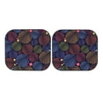 thumbnail image 7 of Fotbe Colorful Shells 2-Piece Car Windshield Sun Shade | Sun Blocker for Car Windshield | Foldable Automotive Interior Accessories for Sun Protection-Small, 7 of 7