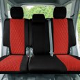 thumbnail image 6 of For 2011–2021 Jeep Grand Cherokee FH Group Neoprene Waterproof Custom Fit Car Seat Covers - Rear Red, 6 of 6