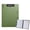 Deep Green, variant on CCOCC Clipboard,Standard A4 Letter Size Clipboard with Storage,Rivet Locking Clip Board with 2 Clips,Black