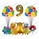 thumbnail image 3 of Decoración para fiesta de cumpleaños de Pokémon Pikachu Lightning, nuevo juego de globos, suministros para eventos infantiles, vajilla desechable, pancarta, máscara, fondo, 3 of 5