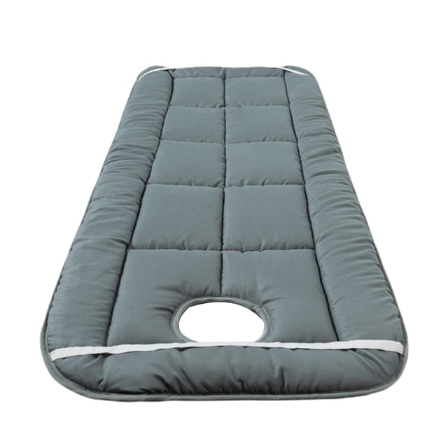 Almohadilla para mesa de s de spa, colchón para salón de belleza, colchón para cama, cojín para facial para salones de s de pies, Gris