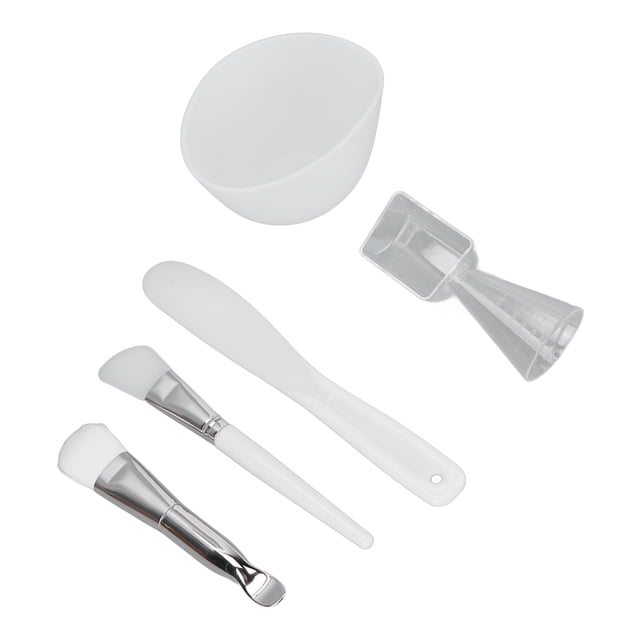 Kit de bricolaje para máscara facial, herramienta de bricolaje para máscara facial, herramienta para mezclar máscara, palo mezclador compacto y liviano