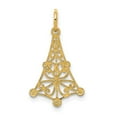 thumbnail image 3 of Auriga Fine Jewelry 14K Yellow Gold w/Rhodium D/C Chandelier Charm for Women (Length - 19 mm, Width - 13 mm), 3 of 6