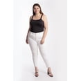 thumbnail image 1 of Jeans skinny con rasgaduras Tallas Extras, 6474 (Blanco) blanco 36, 1 of 4