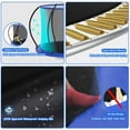 thumbnail image 4 of XMIKA Trampoline, 10FT 8FT 12FT 14FT 16FT Trampoline for Kids and Adults with Enclosure Net, Basketball Hoop, Ladder, 1000LBS Outdoor Recreational No-Gap Design Round Trampoline, Anti-Rust Frame, 4 of 9