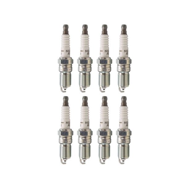 Spark Plug Set 8 Piece Compatible with 1991 2011 Lincoln Town Car