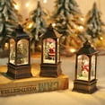 thumbnail image 2 of Christmas Retro Lantern Vintage Led Light Ornament Decor Accessory, 2 of 13