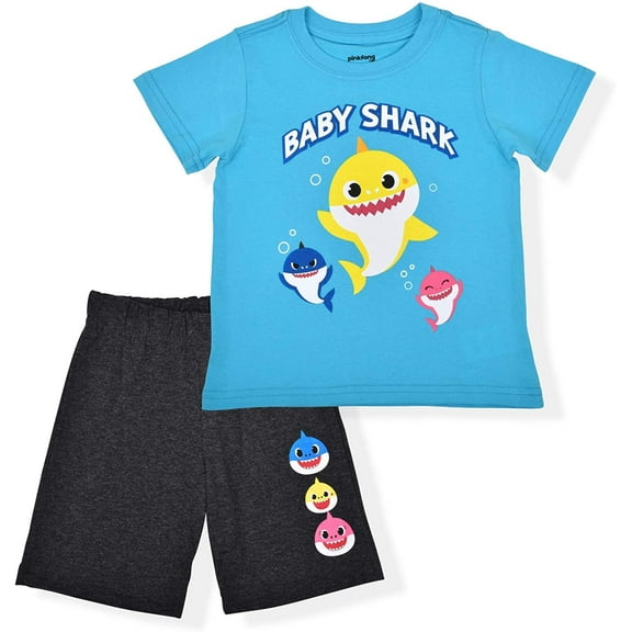 Nickelodeon Baby Shark Boys Shorts Set and Summer Clothes