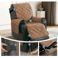 thumbnail image 6 of 100% Waterproof Recliner Chair Covers, 28" Recliner Cover Chair Covers with Side Pocket &Non-Slip, Reclining Furniture Protector for Large Power Lift Recliner (Terracotta), 6 of 6