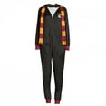thumbnail image 2 of Harry Potter Winter at Hogwarts Hooded Union Suit-Large, 2 of 2