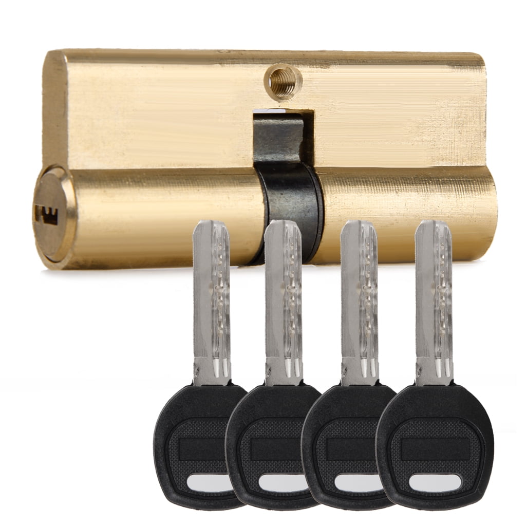 Emergency & HAZARD LOCK 70mm Cylinder Lock 3 Keys Door Lock 35/35 
