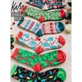 thumbnail image 2 of Kalon 6 Pack Women's Christmas Crew Socks Gift Set (6-9, Christmas Fun), 2 of 7