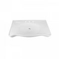 thumbnail image 5 of Console Sink White Belle Epoque Spindle Leg Widespread | Renovator's Supply, 5 of 7