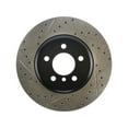 thumbnail image 3 of StopTech 2011-2013 BMW 535i / 2012-2016 BMW 640i Slotted & Drilled Front Right Brake Rotor, 3 of 5