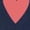 NAVY, variant on Instant Message - Grandma Heart Best Buddy - Toddler & Youth Short Sleeve Graphic T-Shirt