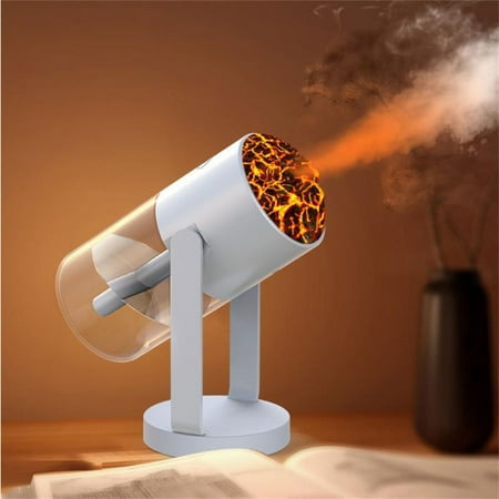 

Summer Savings tumgatte Flame Lamp Humidifier USB Humidifier Household Water Replenishment Atomizer Back to School