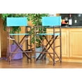thumbnail image 5 of Statra Bamboo Indoor Outdoor Canvas Directors Chair Barstool - Set of 2, 5 of 11