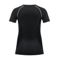 thumbnail image 2 of Kaerm Kids Boys Athletic Gym Top Sports Shirt Short Sleeve T-Shirt Quick-Drying Running Top Tees for Black&Gray 22, 2 of 5
