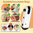 thumbnail image 4 of Mini Bag Sealer with Cutter and Magnet, Hand Held Sealer, Rechargeable Mini Bag Sealer with Magnet, With Cutter, Flashlight, Corkscrew, Magnetic, Chip Bag Sealer Heat Seal, 4 of 9