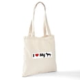 thumbnail image 6 of CafePress - I Love My Australian Kelpie Tote Bag - Unisex Canvas Tote Bag, Beige, 1-Piece, 6 of 6