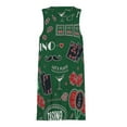 thumbnail image 3 of Casino theme. Gambling symbols Spring Summer Dresses for Women Fashion T-shirt Dress Casual Sleeveless Loose Sundress with Pockets, 3 of 5