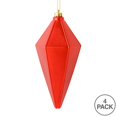 thumbnail image 2 of Vickerman M183003S 7 in. Red Shiny Lantern Christmas Ornament  4 per Bag, 2 of 3