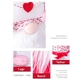 thumbnail image 3 of Rostro Regalo De San Valentín Muñeca Adornos De Mesa De Fiesta Muñeco De Peluche Para Ventana De Fiesta Decoración Del Hogar Noticed HA046980-03, 3 of 6