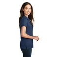 thumbnail image 3 of Port Authority Women's Meridian Cotton Blend Polo. L577, 3 of 6