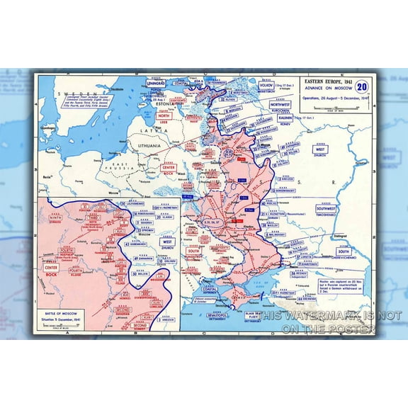 24"x36" Gallery Poster, operation typhoon