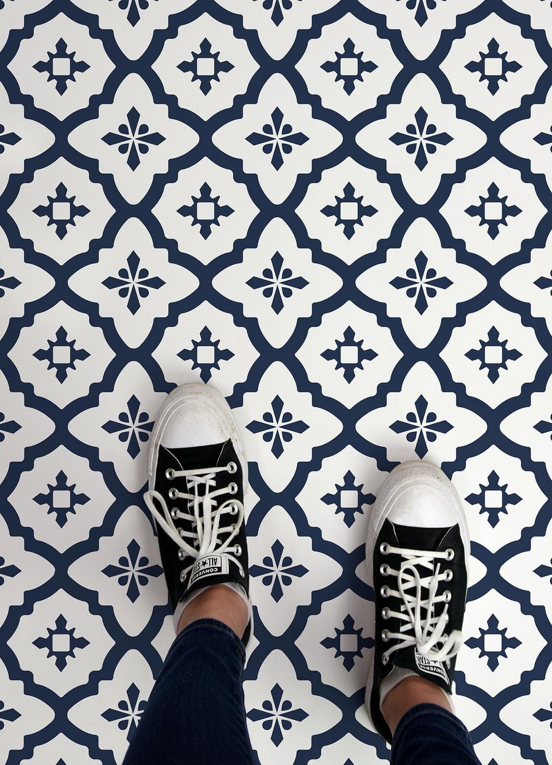 FloorPops Atlas Peel & Stick Floor Tiles Set of 20