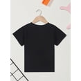 thumbnail image 2 of Kids Cotton T-Shirt, First Of School Top Black Short Sleeve Tee For Grade 1, Print Summer Outdoor Sports Shirts,Back To School First Grade Graphic Tee, 2 of 6