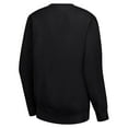 thumbnail image 3 of Women's G-III 4Her by Carl Banks Black Miami Marlins Team Logo Graphic Tri-Blend Fleece Pullover Sweatshirt, 3 of 3