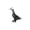 black A, variant on Porch Goose Mermaid Outfits, Cute Bikini Costumes Set with Bow and Skirt for 23'' Goose Statue, Porch Garden Patio Decor