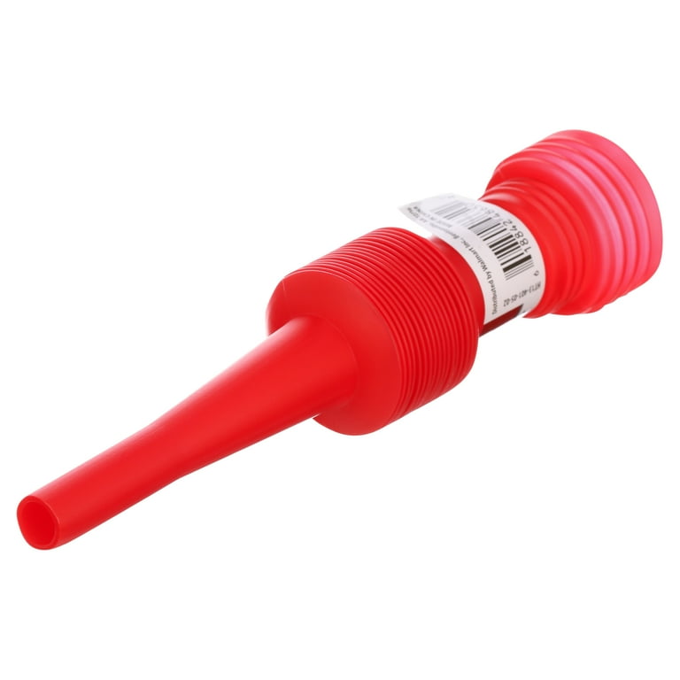 Hyper Tough Plastic Lawn Garden Flex Reach Funnel Adjustable Quart