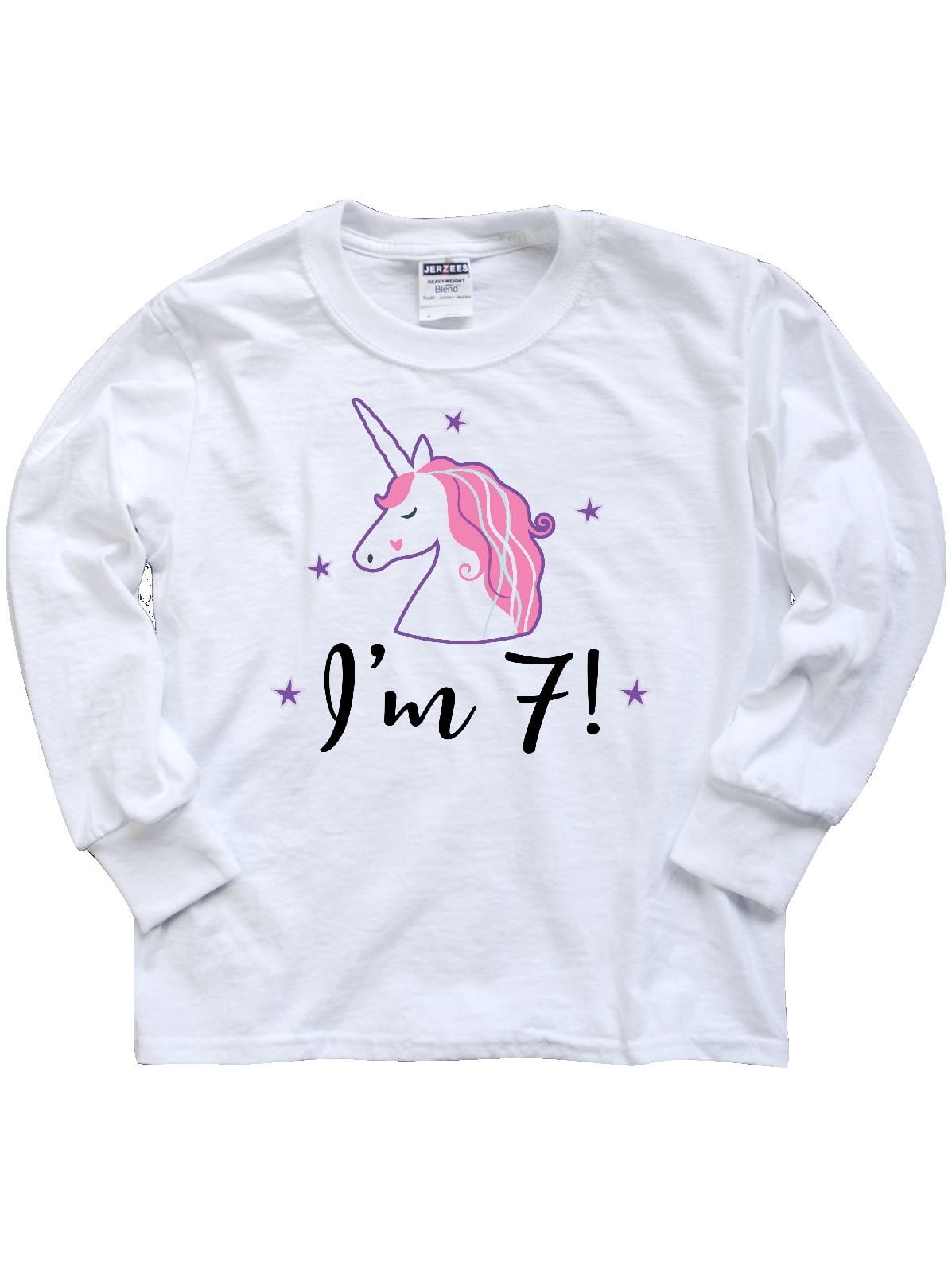 7th birthday unicorn shirt