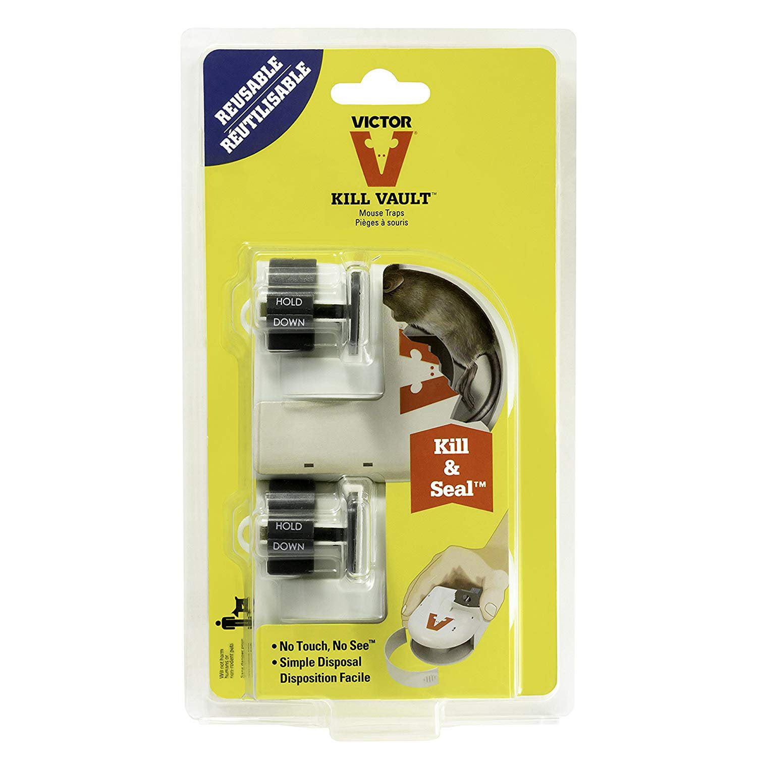 Victor® Kill Vault® Mouse Trap - 4-Traps — Tri County Feed Service